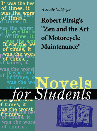Cover image for A Study Guide for Robert Pirsig's "Zen and the Art of Motorcycle Maintenance"