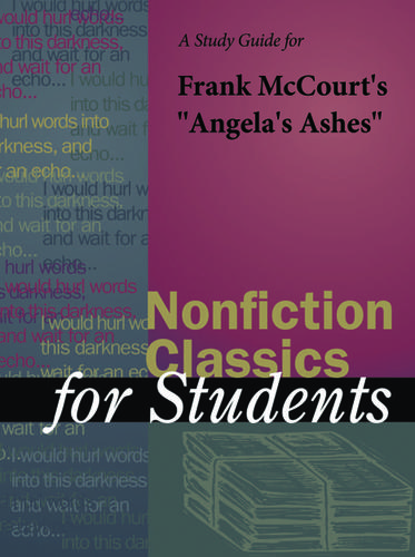Cover image for A Study Guide for Frank McCourt's Angela's Ashes