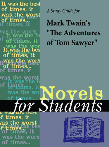 Cover image for A Study Guide for Mark Twain's The Adventures of Tom Sawyer