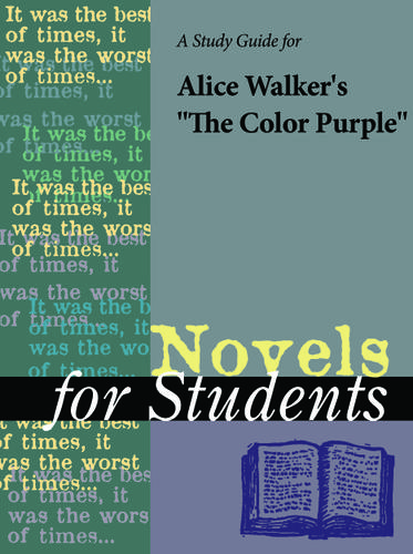 Cover image for A Study Guide for Alice Walker's The Color Purple
