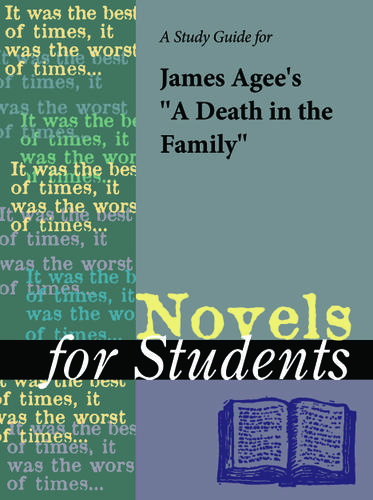 Cover image for A Study Guide for James Agee's A Death in the Family