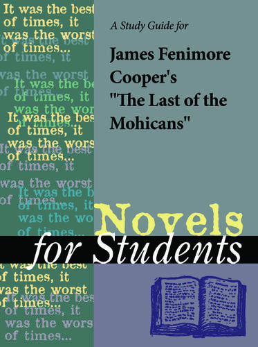 Cover image for A Study Guide for James Fenimore Cooper's The Last of the Mohicans