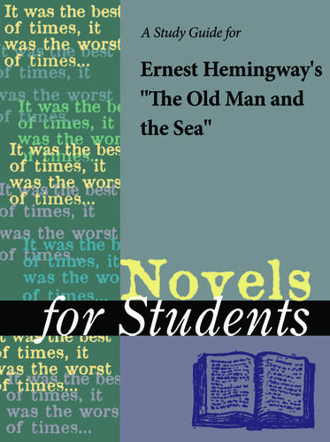 Cover image for A Study Guide for Ernest Hemingway's The Old Man and the Sea