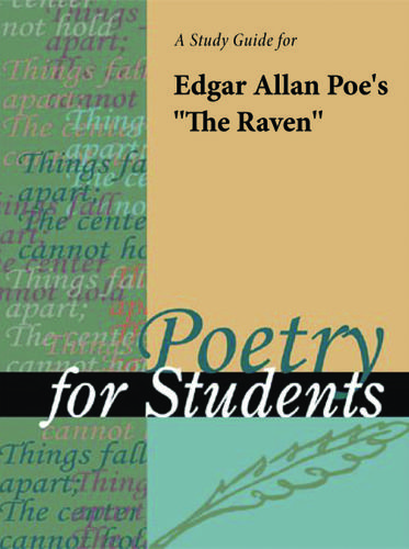 Cover image for A Study Guide for Edgar Allan Poe's The Raven
