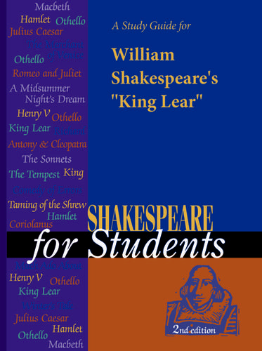 Cover image for A Study Guide for William Shakespeare's King Lear