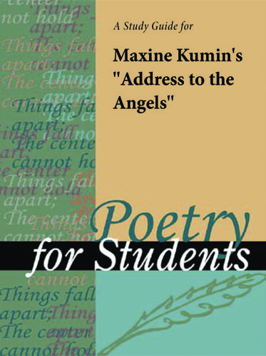 Cover image for A Study Guide for Maxine Kumin's "Address to the Angels"