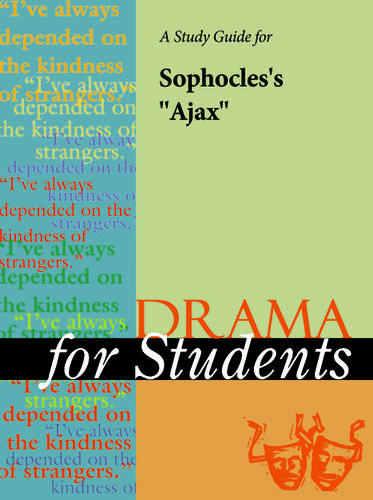 Cover image for A Study Guide for Sophocles's "The Ajax"