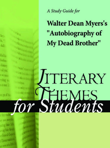 Cover image for A Study Guide for Walter Dean Myers's "Autobiography of My Dead Brother"