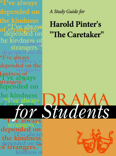 Cover image for A Study Guide for Harold Pinter's "The Caretaker"