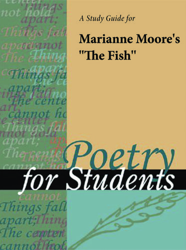 Cover image for A Study Guide for Marianne Moore's "The Fish"