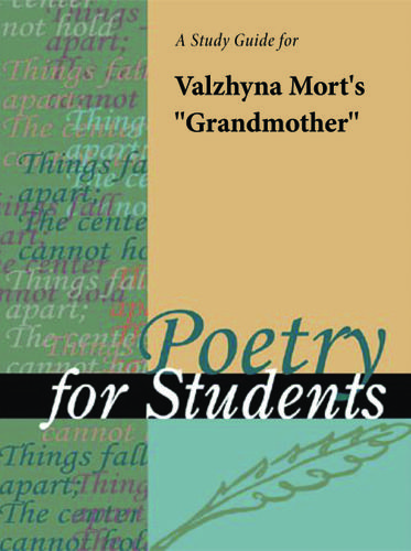 Cover image for A Study Guide for Valzhyna Mort's "Grandmother"