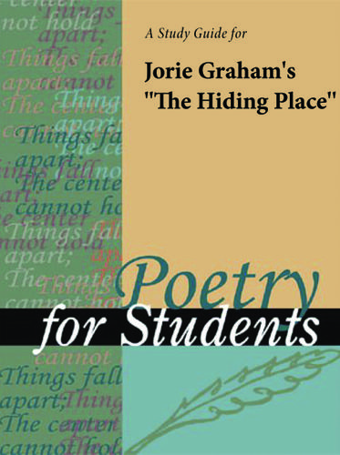 Cover image for A Study Guide for Jorie Graham's "The Hiding Place"