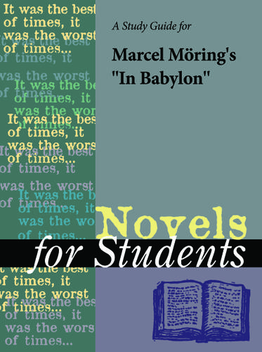 Cover image for A Study Guide for Marcel Moring's "In Babylon"