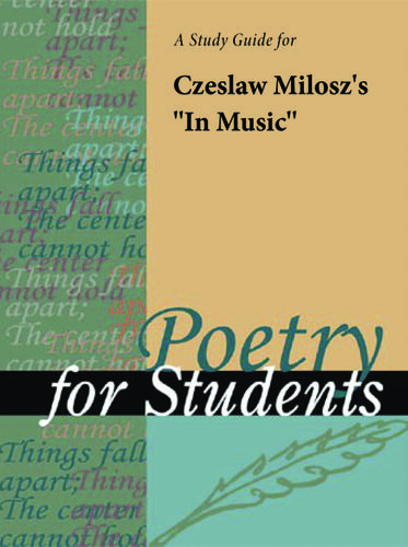 Cover image for A Study Guide for Czeslaw Milosz's "In Music"