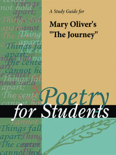Cover image for A Study Guide for Mary Oliver's "The Journey"