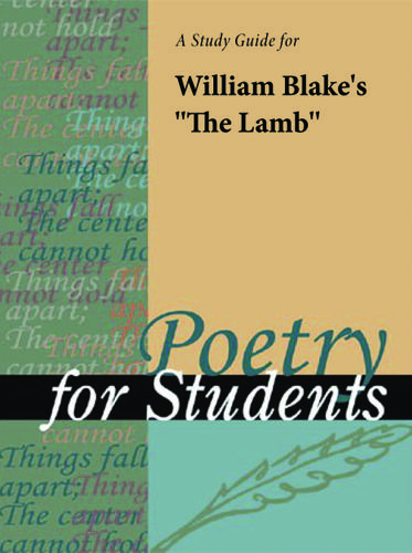 Cover image for A Study Guide for William Blake's "The Lamb"