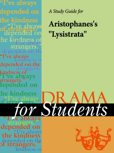 Cover image for A Study Guide for Aristophanes's "Lysistrata"