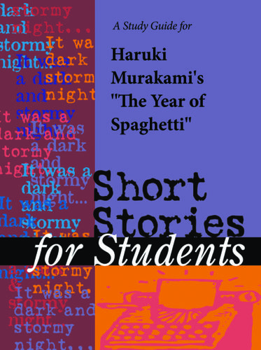 Cover image for A Study Guide for Haruki Murakami's "The Year of Spaghetti"