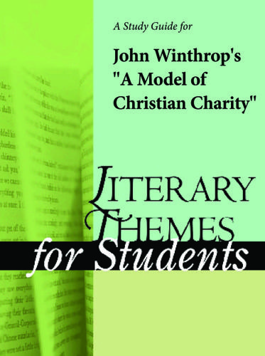 Cover image for A Study Guide for John Winthrop's "A Model of Christian Charity"