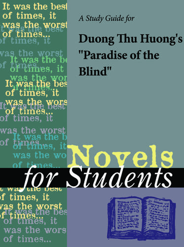 Cover image for A Study Guide for Duong Thu Huong's "Paradise of the Blind"