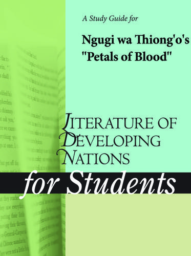 Cover image for A Study Guide for Ngugi wa Thiong'o's "Petals of Blood"