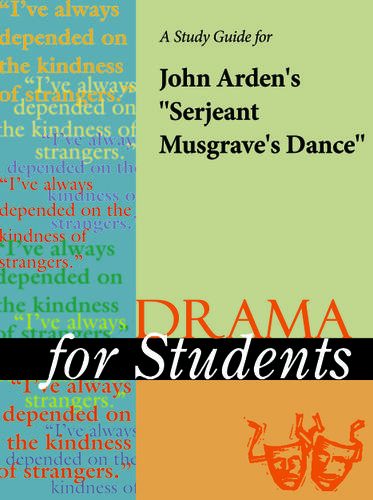 Cover image for A Study Guide for John Arden's "Serjeant Musgrave's Dance"
