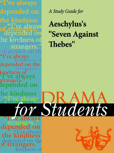 Cover image for A Study Guide for Aeschylus's "Seven against Thebes"