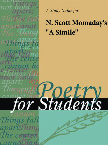 Cover image for A Study Guide for N. Scott Momaday's "A Simile"