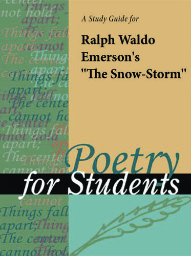 Cover image for A Study Guide for Ralph Waldo Emerson's "The Snowstorm"
