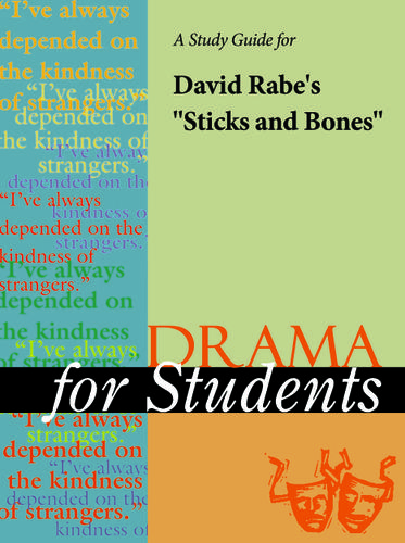 Cover image for A Study Guide for David Rabe's "Sticks and Bones"