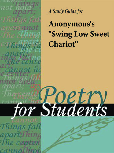 Cover image for A Study Guide for Anonymous's "Swing Low Sweet Chariot"