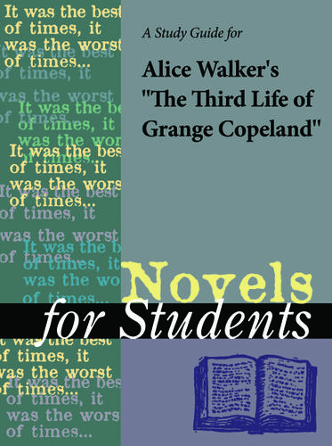 Cover image for A Study Guide for Alice Walker's "The Third Life of Grange Copeland"