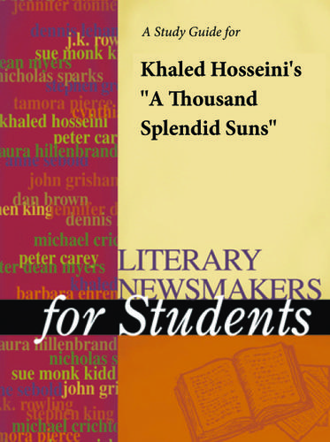 Cover image for A Study Guide for Khaled Hosseini's "A Thousand Splendid Suns"