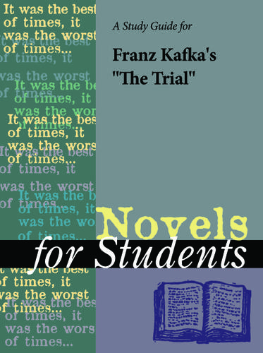 Cover image for A Study Guide for Franz Kafka's "The Trial"