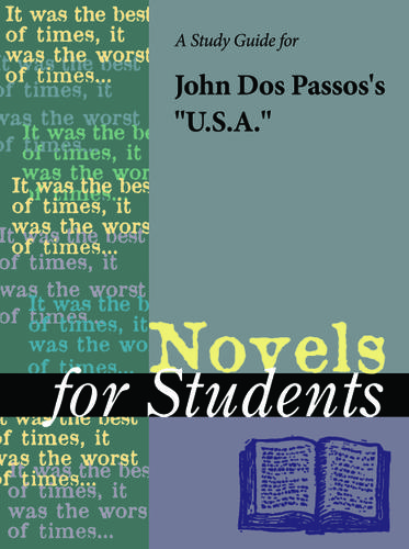 Cover image for A Study Guide for John Dos Passos's "U.S.A."