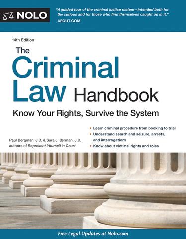 Cover image for Criminal Law Handbook, The