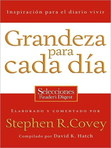 Cover image for Grandeza para cada dia
