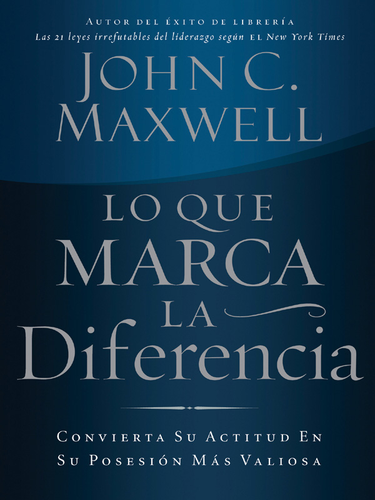 Cover image for Lo que marca la diferencia