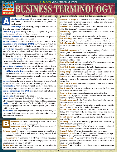 Cover image for Business Terminology