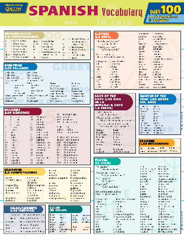 Cover image for Spanish Vocabulary Quizzer