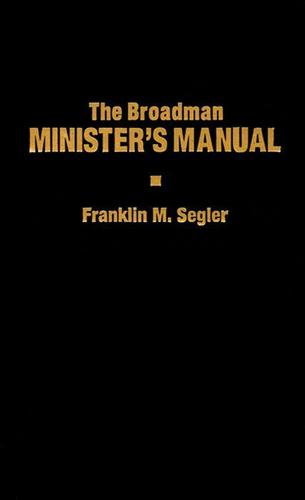 Cover image for The Broadman Minister's Manual