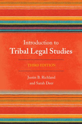 Cover image for Introduction to Tribal Legal Studies