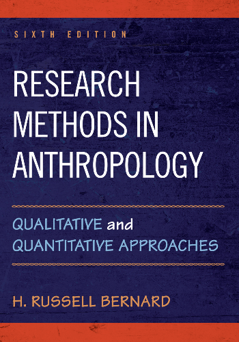 Cover image for Research Methods in Anthropology