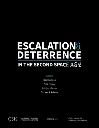 Cover image for Escalation and Deterrence in the Second Space Age