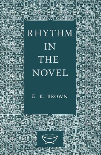 Cover image for Rhythm in the Novel