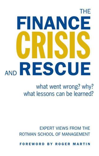 Cover image for The Finance Crisis and Rescue