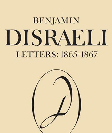 Cover image for Benjamin Disraeli Letters