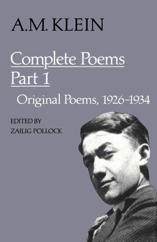Cover image for A.M. Klein: Complete Poems