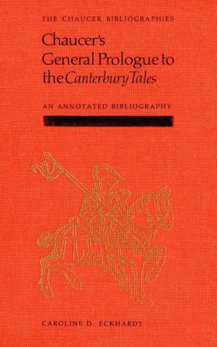 Cover image for Chaucer's General Prologue to the Canterbury Tales