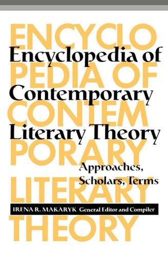 Cover image for Encyclopedia of Contemporary Literary Theory